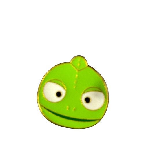 Disney Rapunzel Pascal Face Trading Pin Tangled Chameleon Lapel Pin Accessories - Picture 1 of 5